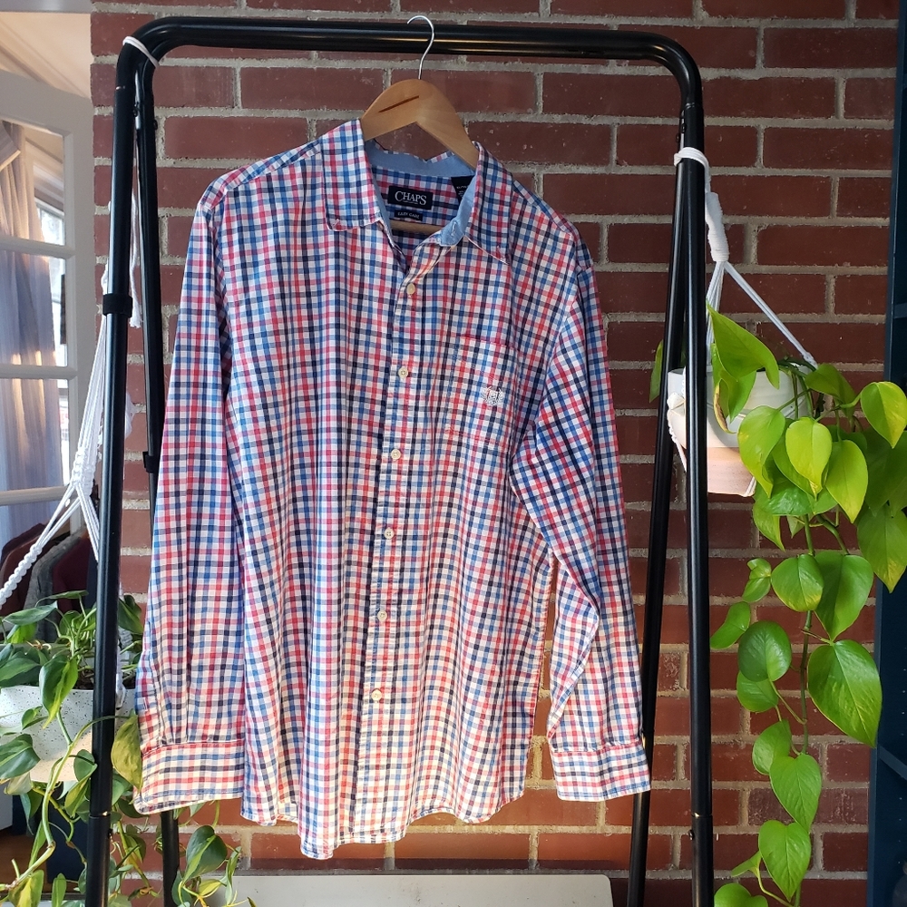 Plaid dress shirt